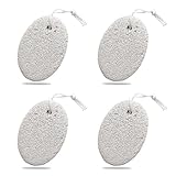 zoerbufan 4 Stück Bimsstein Fußpflege, Hornhautentferner Pumice Stone für Füße und Hände,...