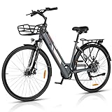 AOIHO E Bike, 28'' EBike Herren E-Bike Damen mit...