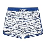 Herren Cargo Shorts Männliche Sommer-Shorts mit Meeresaufdruck, Coole, schnell trocknende...