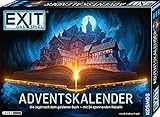 Kosmos 681951 EXIT - Das Spiel Adventskalender, Die Jagd nach dem Goldenen Buch, mit 24 spannenden...