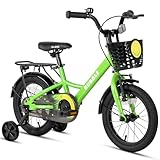 Glerc Bubble 14 Zoll Kinderfahrrad für 3 4 5 6 Jahre alte Jungen und Mädchen mit...