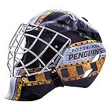 Franklin Sports NHL Pittsburgh Penguins Mini-Hockey-Torwart-Maske mit Etui, Sammlerstück,...