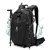 TAN.TOMI Rucksack Wasserdicht Herren Wanderrucksack 40L,Ultraleichter Herren Damen...