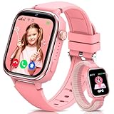SWGOTA 4G Smartwatch Kinder, Telefon Uhr für Kinder mit GPS, Anrufe, Videoanrufen, Nachrichten,...