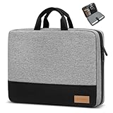 Bagasin Laptop Hülle Tasche, 15 15,6 16 Zoll TSA Laptoptasche Schutzhülle Sleeve Wasserdicht mit...