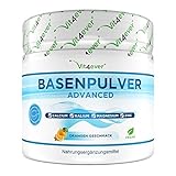 Basenpulver - 360 g (72 Portionen) - Extra hochdosiert: Mit Magnesium, Zink, Kalium, Calcium -...