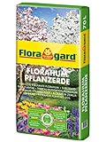 Floragard Florahum Pflanzerde 70 L • Universalerde • für Blumenbeete, Stauden, Sträucher,...