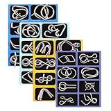 Metallpuzzle für Puzzles und Denkspiele | Lernspielzeug und Partygeschenke | Entriegelungspuzzles...