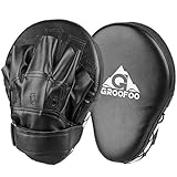 GROOFOO PU Handpratzen Boxen Kickboxen Pratzen Für Sparring Training, Boxen Pads Schlaghandschuhe...