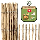 DEIN Staketenzaun - Personalisierter Gartenzaun 50-120cm Höhe | Staketenabstand 8-10cm | Holzzaun...