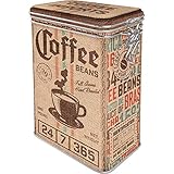 Nostalgic-Art Retro Kaffeedose, 1,3 l, Coffee Sack – Geschenk-Idee für Kaffee-Fans, Blech-Dose...