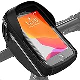 VELMIA Lenkertasche Wasserdicht - Fahrrad Handyhalterung für Navigation - Handytasche,...