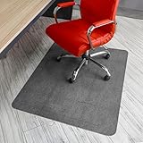 Björn&Schiller Bodenschutzmatte 100 x 120 cm, rutschfeste Bürostuhlunterlage, Bodenmatte,...