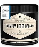 URBAN FOREST Lederpflege mit Bienenwachs & Avocado-Öl 500ml für Auto Sofa Couch Möbel Jacke...