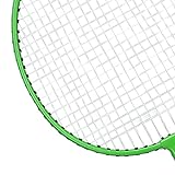 Badmintonschläger für Kinder, stoßdämpfender langlebiger Badmintonschläger grün für den...