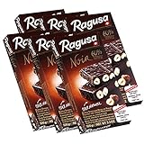 Ragusa Noir 60% dunkle Schokolade mit ganzen Haselnüssen 100g (6er Pack)