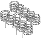 VINTORKY 10 Stück Düngerbox aus Edelstahl Langlebiger Bonsai Düngerkorb für Topfpflanzen und...