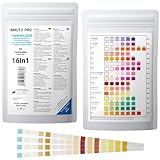 25x 16in1 Trinkwasser Teststreifen - Wassertester- für Leitungswasser Wasserqualität Analyse...
