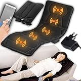 Retoo Massagematte elektrisch, 172 x 57 cm Größe und Leistung 18W, Vibrationsmatte mit...
