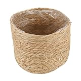 Rastapulz Blumentopf Aus Seegras – Geflochtener Blumentopf – Dekorativer Pflanzkorb mit...