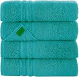 Jumbo-Badetuch, 100 % ägyptische Baumwolle, super saugfähig, schnell trocknend, luxuriös, weich,...