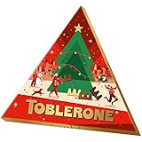 Toblerone Adventskalender 1 x 200g I Adventskalender mit Schokolade I Weihnachtskalender I Schoko...