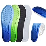 4 Paar Orthopädische Einlegesohle für Plantarfasziitis Plattfuß, Arch Einlagen Fersensporn,...