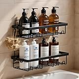 LINKINNO 2 Stück Duschablage Ohne Bohren, Langlebige Edelstahl Rostfreies Badezimmer Organizer...