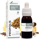Propolis Tropfen Ohne Alkohol 190mg/ml 50ml - Für Immunsystem, Halsschmerzen & Atemwege - Propolis...