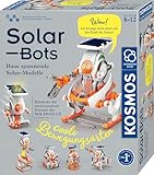 KOSMOS 621247 Solar Bots, Baue 8 Solar-Modelle, Bausatz für Solar Roboter mit Solarenergie-Antrieb,...