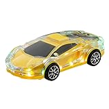 Diyeeni Auto -Replik -Bluetooth -Lautsprecher, Tragbarer Automodell -Mobilfunklautsprecher mit LED...
