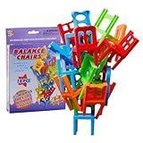 Holdes Stapelstuhl-Spiel Für Kinder | Interaktives Stapelspielzeug,Balance Brettspiel - Für Kinder...