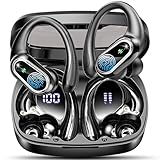 Bluetooth Kopfhörer Sport, In Ear Kopfhörer Kabellos Bluetooth 5.3 mit HD Mic, Herausragender...