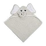 Baby-Badetuch mit niedlichem Elefant, Baumwolle, für Babys, Kleinkinder, weich, saugfähig, schnell...