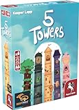 Pegasus Spiele 57814E 5 Towers (Deep Print Games) (English Edition)