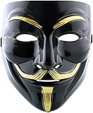 Halloween Vendetta Maske, Verkleidung Karneval Maske Unisex Erwachsene Party Zubehör Cosplay,...