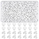 800 Stk Abdeckkappen für Bohrlöcher, Lochstopfen, 5mm Kunststoff Blindkappen Lochkappen zum...