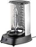 Rosenstein & Söhne Dönergrill: Döner- und Gyros-Grill, 2.000 Watt, Mittelspieß mit Spießgabeln,...
