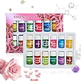 Aromatherapieöl,12 Stück Duftöl Set Für Luftbefeuchter - Langanhaltend Natürlicher Raumduft Bei...