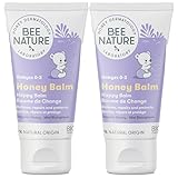 Bee Nature - Baby Windelcreme - 99% Natürlich - Beruhigt und Regeneriert - Honig-Windelbalsam - 2...