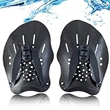 Schwimmpaddel, Hand Paddles, Unisex Erwachsene Schwimm-trainingsgerät, Finger Paddle,...