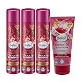 4er Set: Trockenshampoo Warm Wishes, 3x200 ml Volumen & Griffigkeit - Creme-Öl Bodylotion 1 x 200...