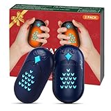 KENNEAS Handwärmer Elektrisch 2 Set Taschenwärmer USB Wiederverwendbar Aufladbar Outdoor Camping...