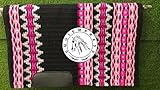 EQUIEMPRESS Sattelunterlage Western Show/Westernsatteldecke aus Neuseelandwolle, Top Wool Pad Sensor...