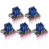 BIQU TMC2208 V3.0 Schrittmotortreiber 3D-Druckerteil Ultra Silent Modul mit Kühlkörper Kompatibel...