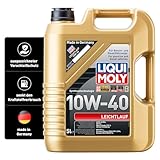 LIQUI MOLY Leichtlauf 10W-40 | 5 L | Synthesetechnologie Motoröl | Art.-Nr.: 1310