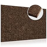 Schwarzkork-Platte | expandiertes Korkgranulat | Naturkork | Backkork | 90x60 cm | 2 cm dick |...
