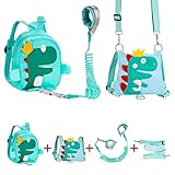 Funsland Kinder Sicherheitsleine, 4-in-1 Kinderleine Rucksack, Leine Kinder, Anti-verloren Gürtel...