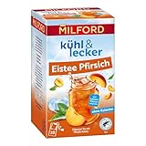 Milford kühl & lecker Eistee Pfirsich | Ohne Kalorien | Ohne Zucker | Laktosefrei | Glutenfrei |...