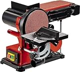 Einhell Stand-Band-Tellerschleifer TC-US 380 (380 W, Schleifbandgeschw. 292 m/min, Schleifteller...